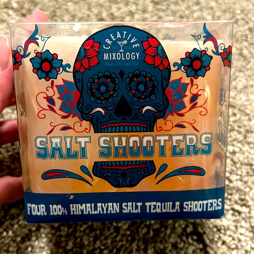 Creative Mixology Salt Shooters (4 shot glasses)
